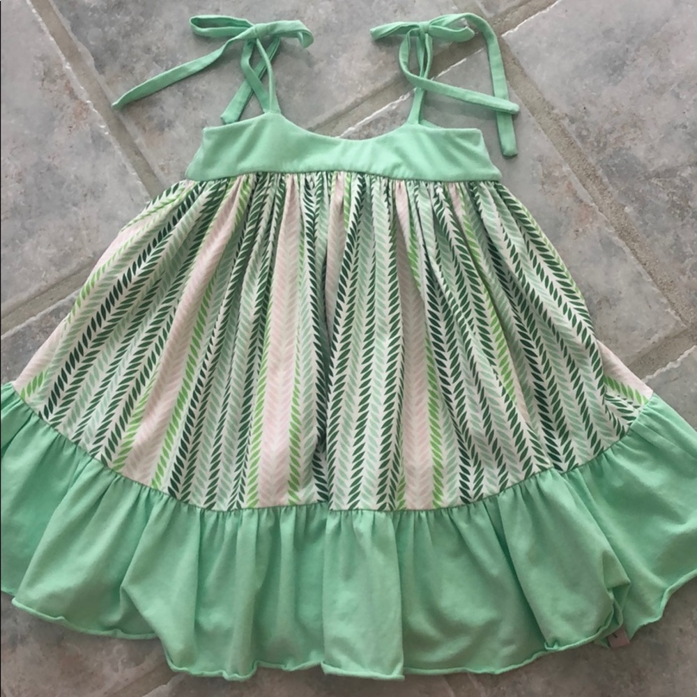 Omi Jo WDW green leafy dress